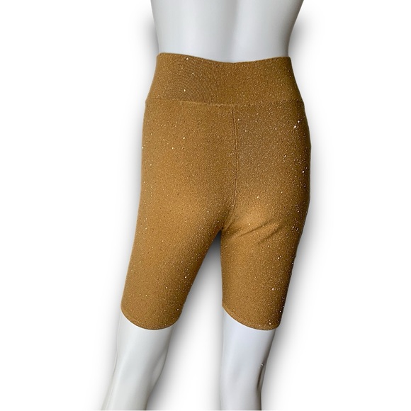 AREA CAMEL SPARKLE SHORTS - Picture 5 of 8